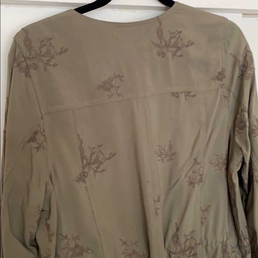 KNOX ROSE, Army Green Embroidered Jacket - Picture 6 of 8